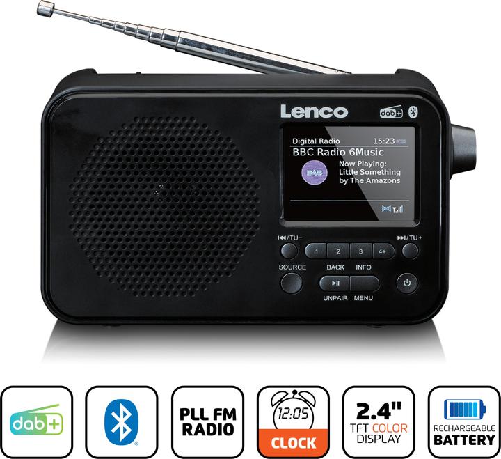 Actual product image Lenco Radio (DAB+, FM, Bluetooth)