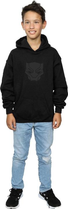 Immagine prodotto Felpa con cappuccio Black Panther Black On Black (152, 158)