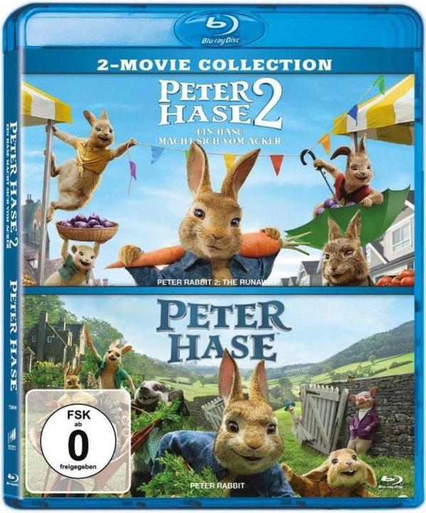 Actual product image Sony Peter Rabbit 1 & 2 (Blu-ray, German)