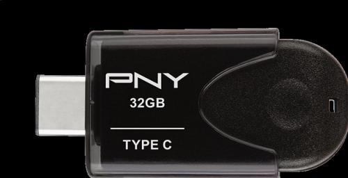 Produktbild PNY ELITE - Type-C USB 3.1 Stick (32 GB, USB-C, USB 3.1)