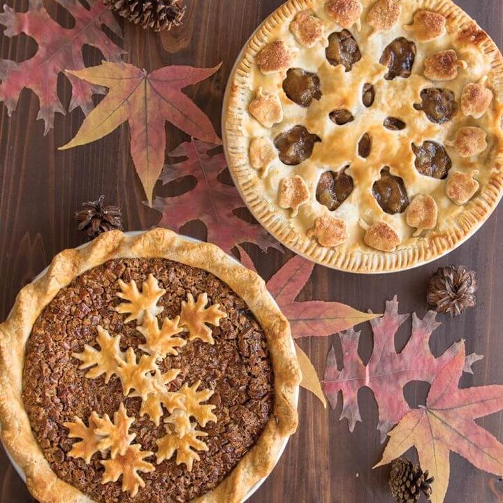 Actual product image Nordic Ware Leaves & Apples Reversible Pie Top Cutter