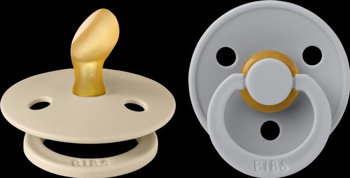 Produktbild Bibs Colour Latex Schnuller (anatomisch, 0-6 Monate), Cloud & Vanilla (2 x, bis 6 Monate)