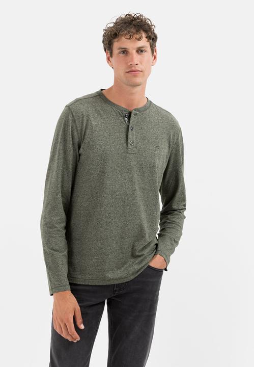 Immagine prodotto Camel Active Camicia henley a maniche lunghe in misto cotone sostenibile (L)