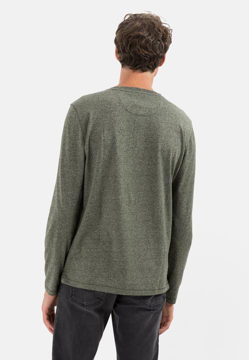 Immagine prodotto Camel Active Camicia henley a maniche lunghe in misto cotone sostenibile (L)