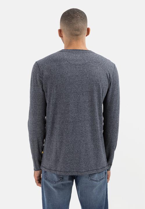 Produktbild Camel Active Langarm Henleyshirt aus nachhaltigen Baumwollmix (6XL)