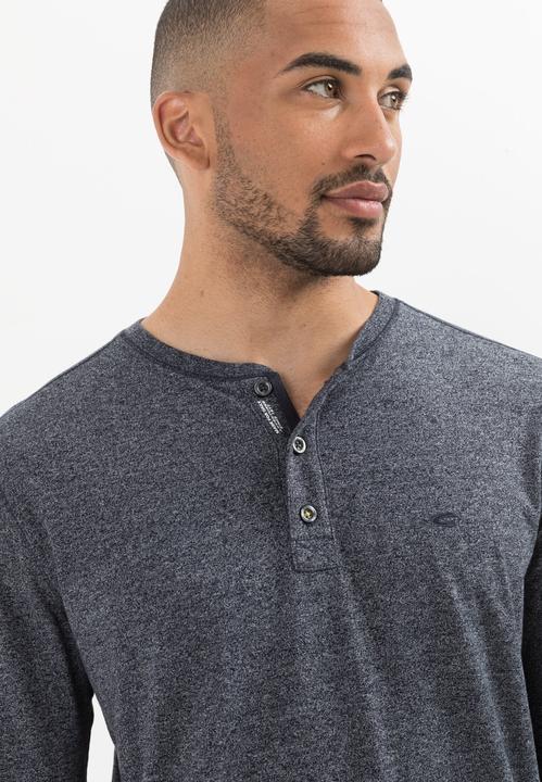 Produktbild Camel Active Langarm Henleyshirt aus nachhaltigen Baumwollmix (6XL)