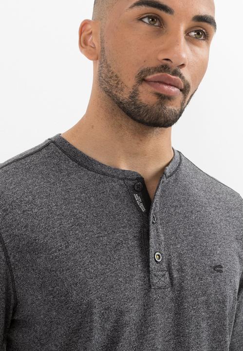 Immagine prodotto Camel Active Camicia henley a maniche lunghe in misto cotone sostenibile (XL)