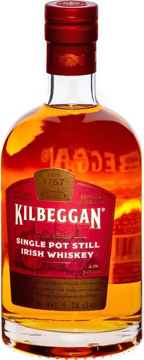 Actual product image Kilbeggan Single Pot Still Irish Whiskey (Irish whiskey)