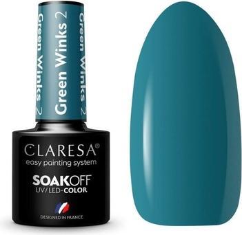 Claresa Green Winks UV-Nagellack 5ml - 2er-Pack (Green)
