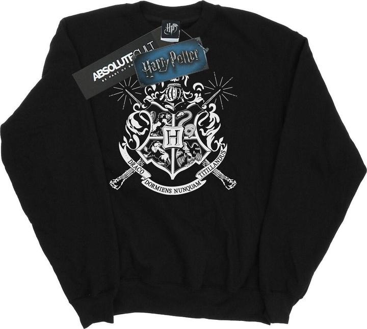 Immagine prodotto Hogwarts Badge Wands Felpa Donna (M)