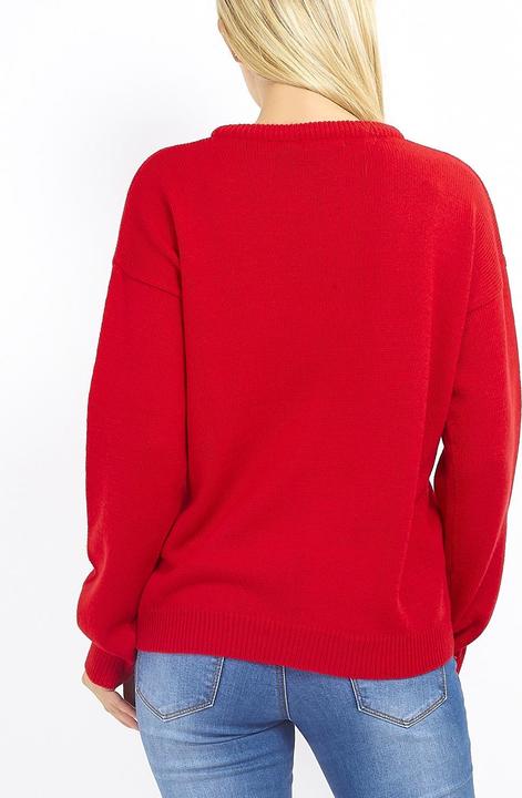 Produktbild Brave Soul Pullover weihnachtliches Design (XS)