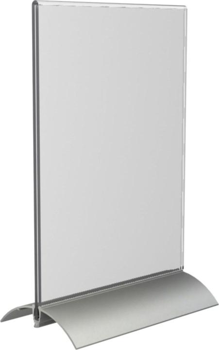 Produktbild Europel Tischaufsteller, DIN A5 hoch, Aluminiumsockel (A5)