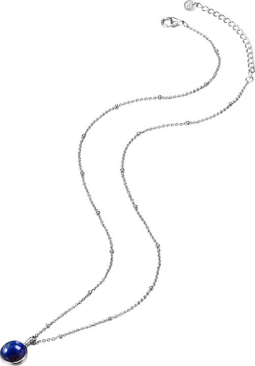 Produktbild Glanzstücke München Damen Sterling Silber Lapislazuli silber 40,0 cm Basiskette + 5,0 cm Verlängerung - 11034 (Sterling Silber, 40 - 45 cm)
