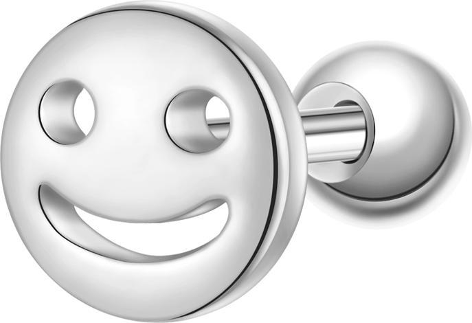 Produktbild Glanzstücke München Damen Ohrstecker Lucky Face Sterling Silber - 37382 (Sterling Silber)