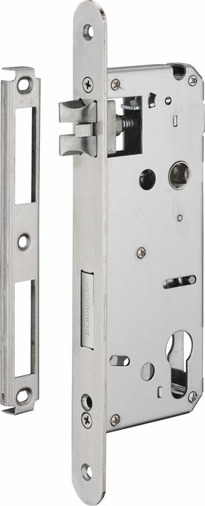 Actual product image Thirard Serrure a encastrer a50mm ea70mm - bouts ronds (Mortise lock)