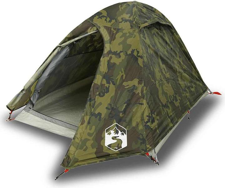 Produktbild VidaXL Kuppel-Campingzelt 2 Personen Tarnmuster Wasserdicht (Kuppelzelt, 2.10 kg, 2 Personen)
