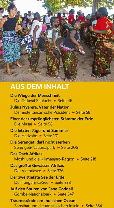 Produktbild Reiseführer Tansania und Sansibar (Deutsch, Francisca Chengula, 2024)