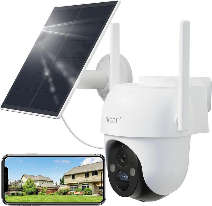 Image du produit Arenti GO2T+SP2-UE Caméra de surveillance IP sans fil 2304 x 1296 pixels (2304 x 1296 Pixels)