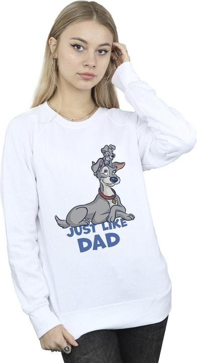 Produktbild Disney Lady And The Tramp Just Like Dad Sweatshirt (S)