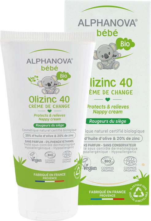 Produktbild Alphanova BB Olizinc 40 Wundschutzcreme Bio Creme