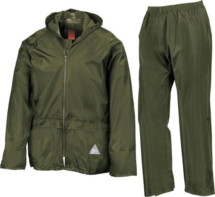 Actual product image Regatta Unisex Adult Waterproof Jacket And Trousers Set (S)