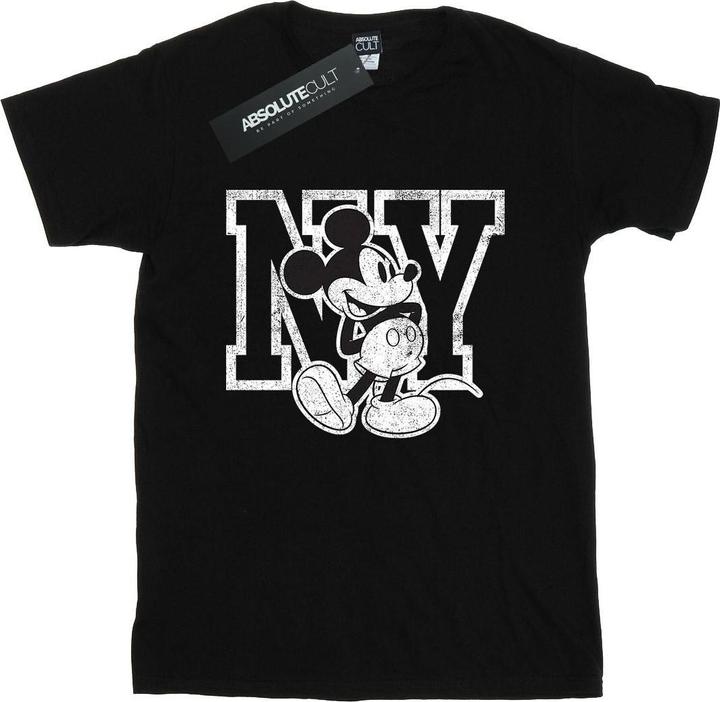 Immagine prodotto Disney Mickey Mouse NY Kicking Maglietta Uomo (XL)