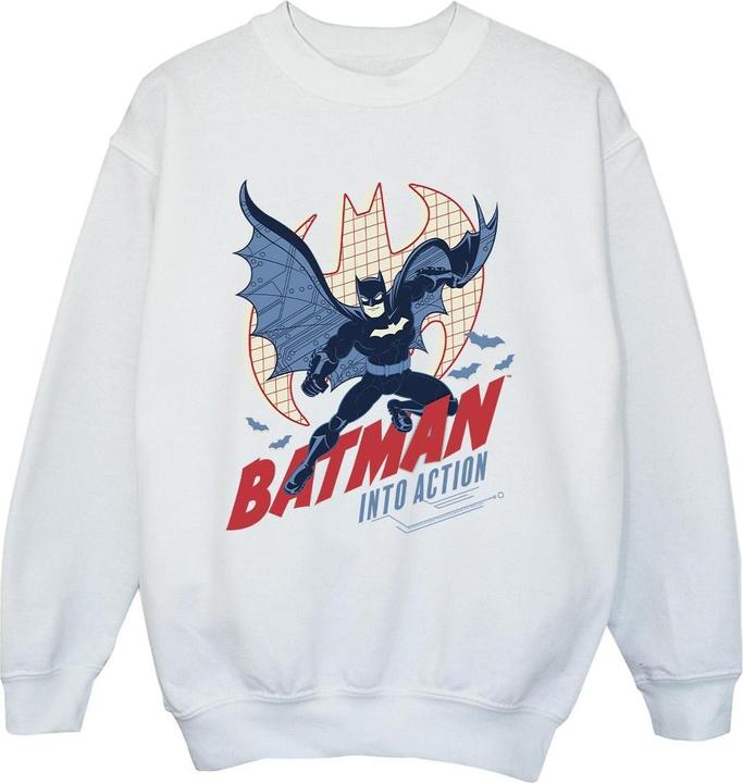 Batman Into Action Sweatshirt Jungen