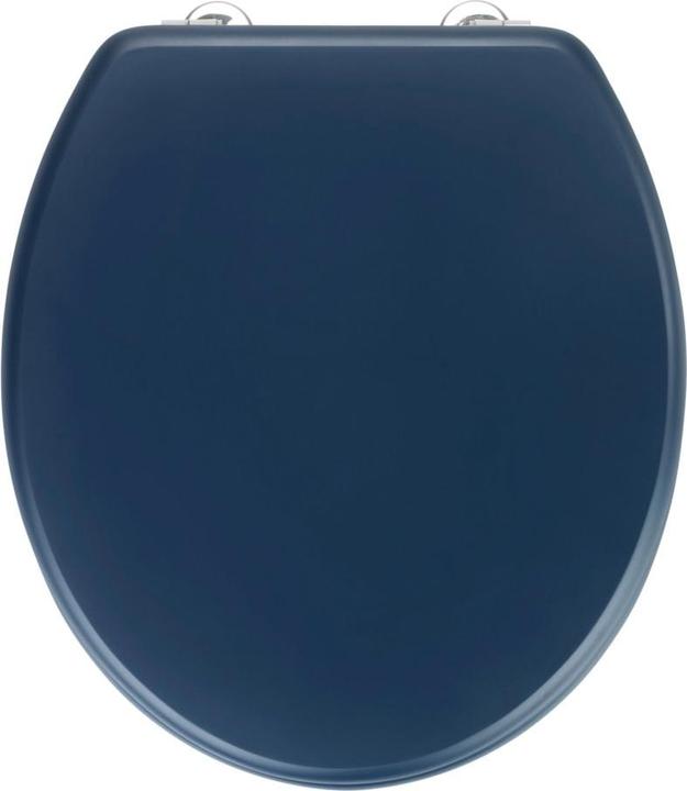 Wenko WC seat Prima dark blue matt
