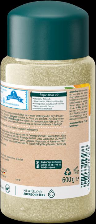Actual product image Kneipp Footbath crystals (Foot bath)