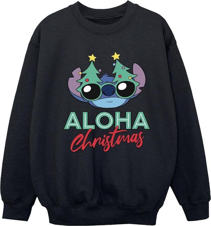 Disney Lilo And Stitch Christmas Tree Shades Sweatshirt Mädchen