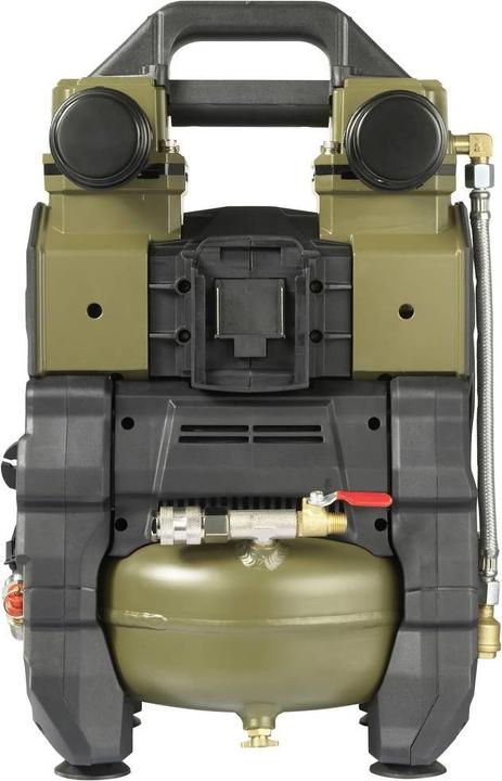 Actual product image Toolcraft Air compressor 12 VDC, 18 VDC/ 230 VAC 9 bar (9 bar, 5 l)