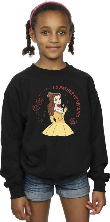 Immagine prodotto Disney Beauty And The Beast I'd Rather Be Reading Felpa Ragazze (104)