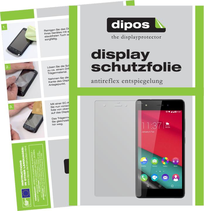 Produktbild Dipos Displayschutzfolie Antireflex (6 Stück, Wiko Pulp)