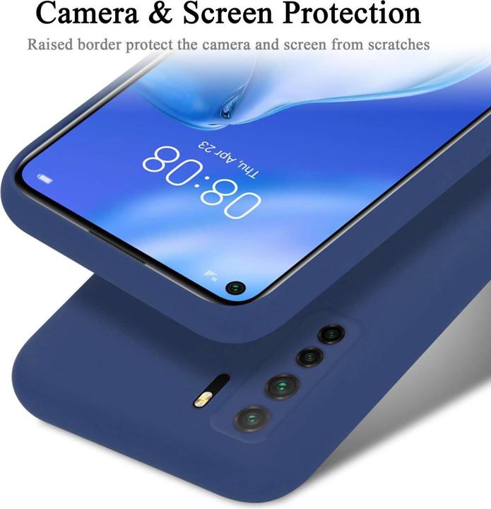 Actual product image Cadorabo Case for Huawei P40 LITE 5G / NOVA 7 SE TPU in Liquid Case design (Huawei Nova 7 SE, Huawei P40 Lite 5G)