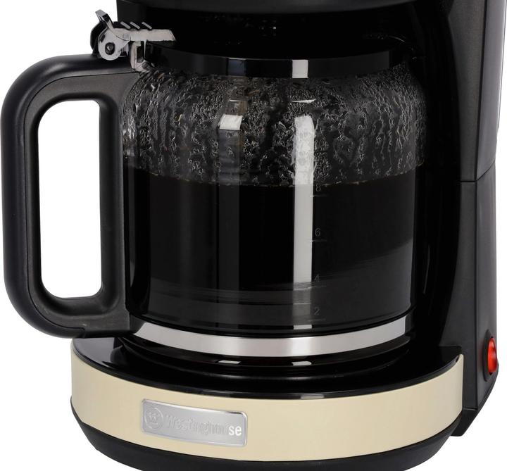 Image du produit Westinghouse Cafetière Retro 10 tasses 1,25l Verseuse en verre
