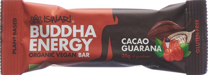 Produktbild Iswari Buddha Energy Bio Riegel Kakao & Guarana (35g) (Kakao, Guarana, 1 Stk., 35 g)