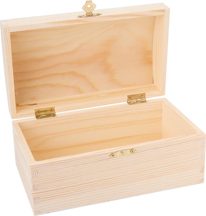 Image du produit VBS Coffre en bois, env.19,5x11,5cm, H 9 cm