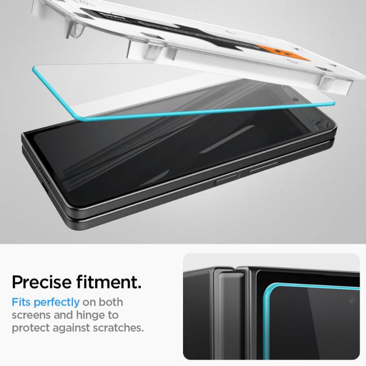 Actual product image Spigen Glas.TR EZ Fit (1 Piece, Samsung Galaxy Z Fold5)