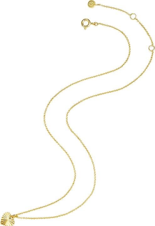 Image du produit Glanzstücke München Femmes argent sterling or jaune 40,0 cm chaîne de base + 5,0 cm d'extension - 28511 (Argent Sterling, 40 - 45 cm)