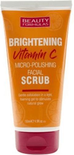 Beauty Formulas Brightening Vitamin C Brightening Facial Scrub From Vitamin C (Exfoliation, 150 ml)