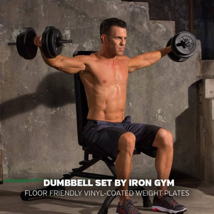 Image du produit Iron Gym Haltère (4 x 2,5 kg)