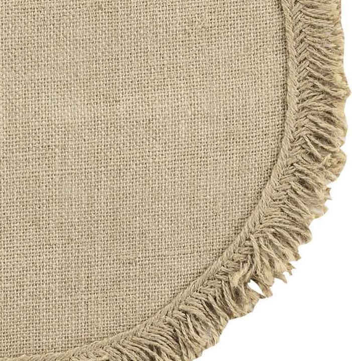 Image du produit Natura Punto Lot de 4 tapis de table à franges (4 x)