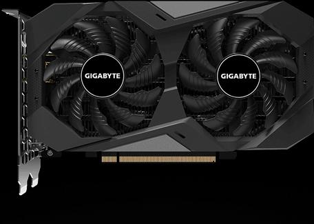 Produktbild Gigabyte GeForce GTX 1650 D6 Windforce OC 4G V2 (4 GB)
