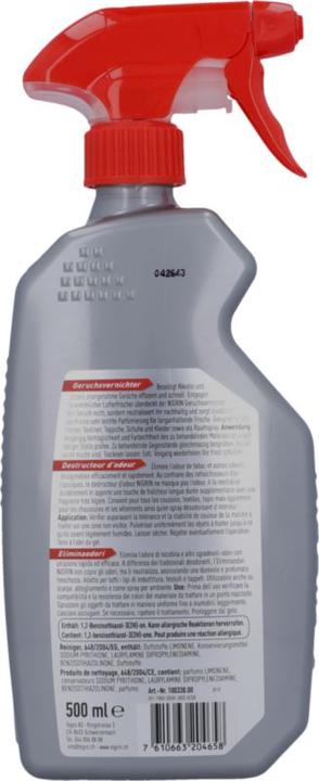 Image du produit Nigrin Eliminateur d'odeurs (500 ml)