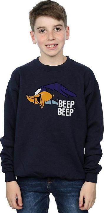 Produktbild Looney Tunes Jungen Beep Beep Road Runner Sweatshirt aus Baumwolle (152, 158)