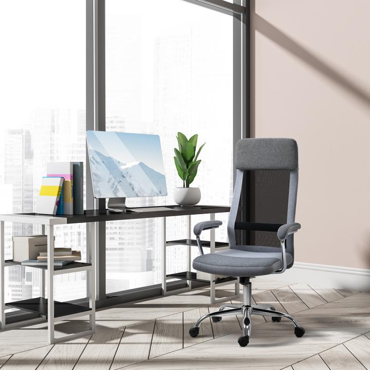 Immagine prodotto Vinsetto Sedia da ufficio ergonomica con schienale alto