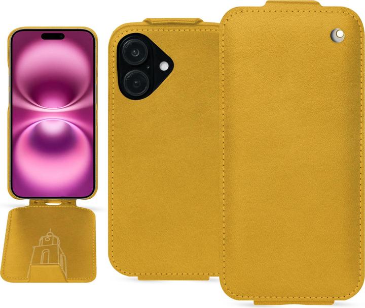 Produktbild Noreve Lederschutzhülle vertikal (Apple iPhone 16 Plus)