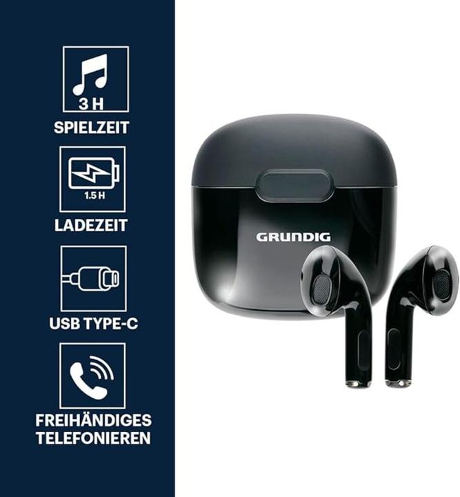 Image du produit Grundig Ecouteurs TWS 200mAh (3 h, Sans fil)