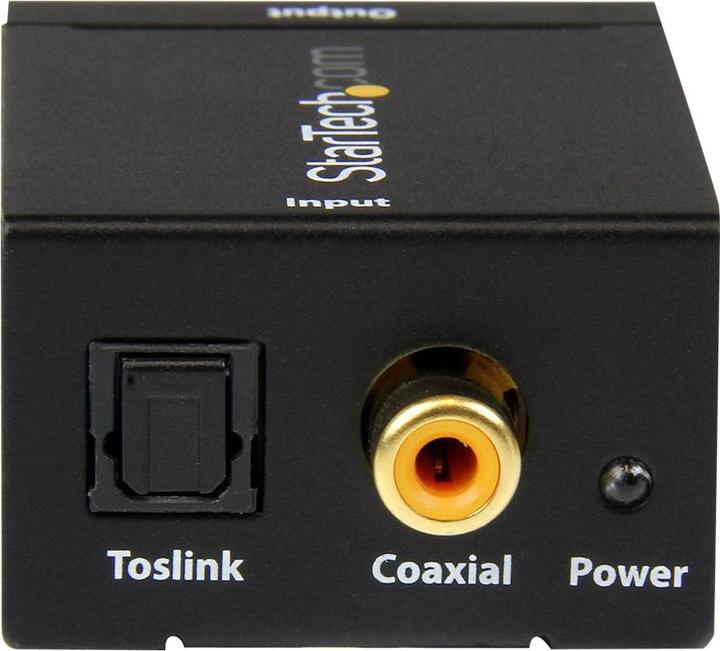 Actual product image StarTech Digi Coax/Toslink To Rca Audio (Audio Switch)