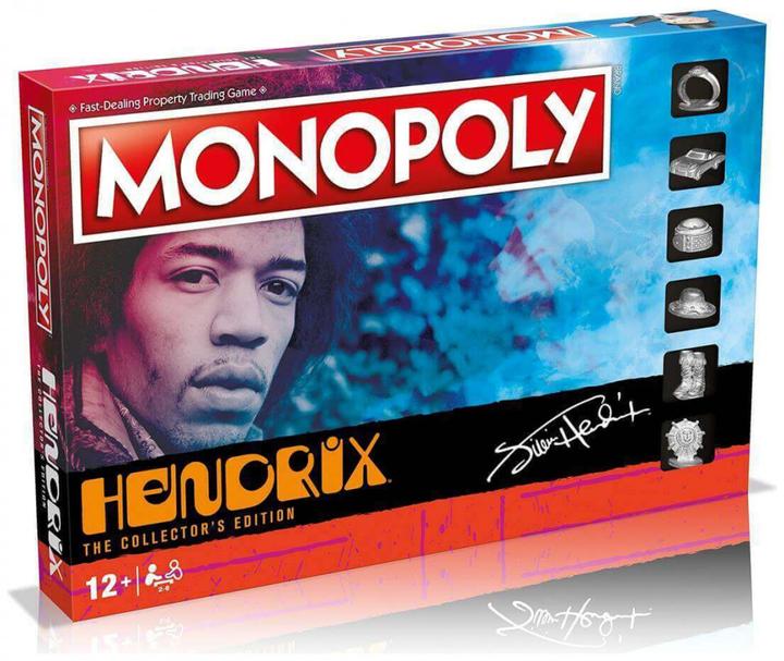Immagine prodotto Monopoly Gioco da tavolo del Monopoli di Jimi Hendrix, anticipo di Band of Gypsys, Electric Ladyland e Axis